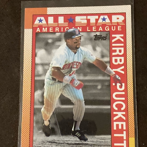 Im selling 5 Kirby Puckett Baseball Cards - Picture 2 of 5